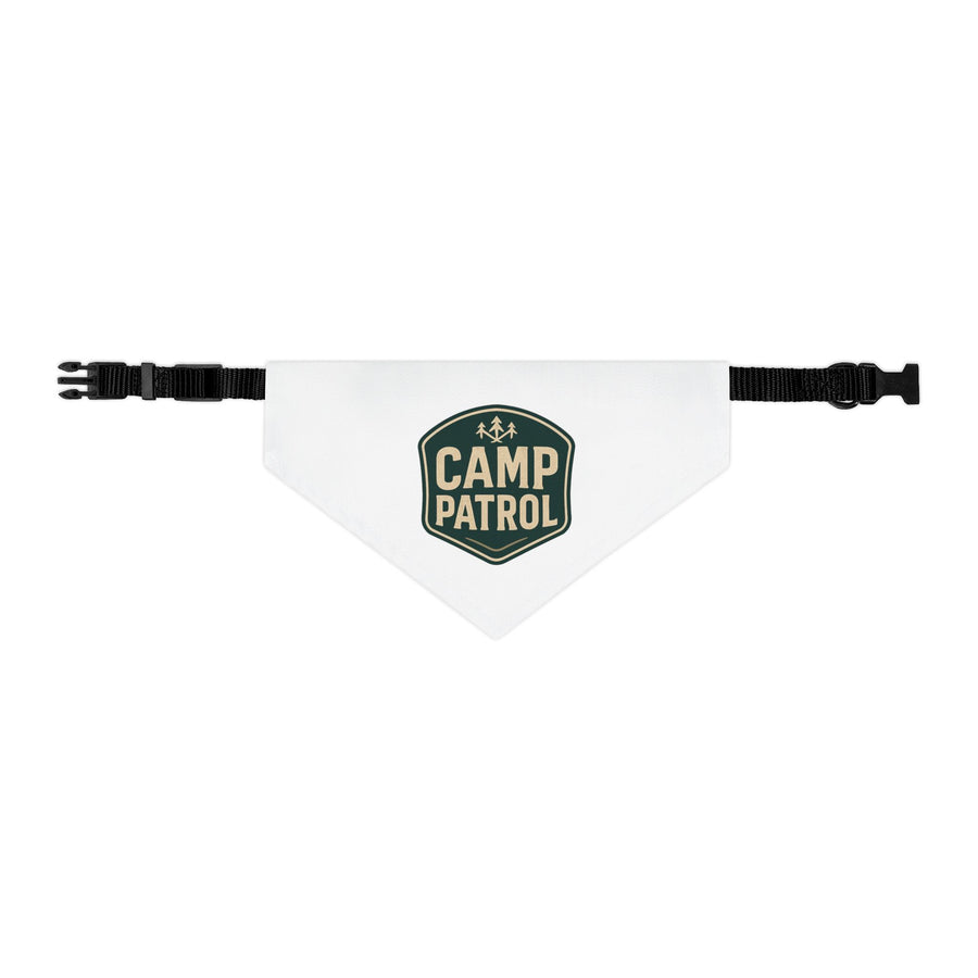 Camp Patrol Pet Bandana Collar