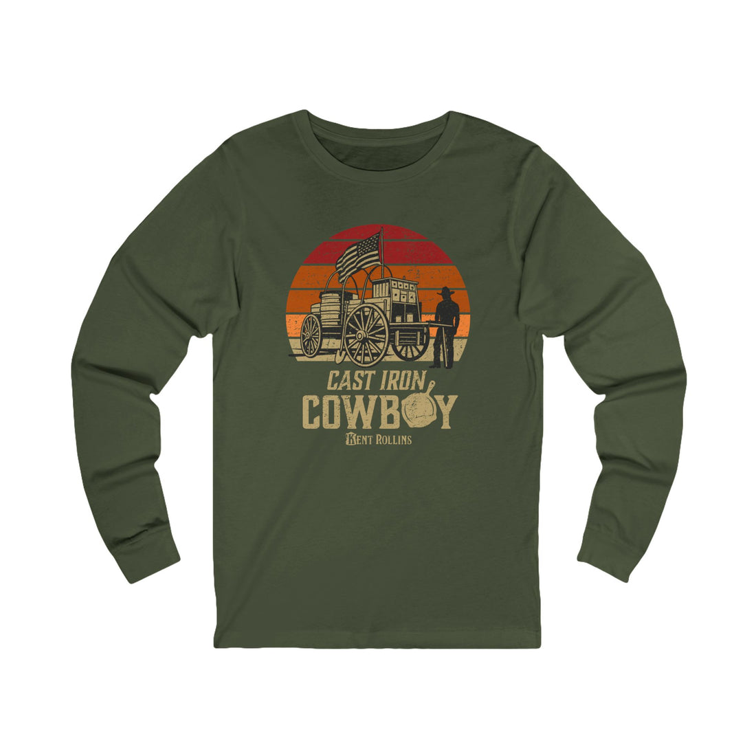 Cast Iron Cowboy Long Sleeved Tee