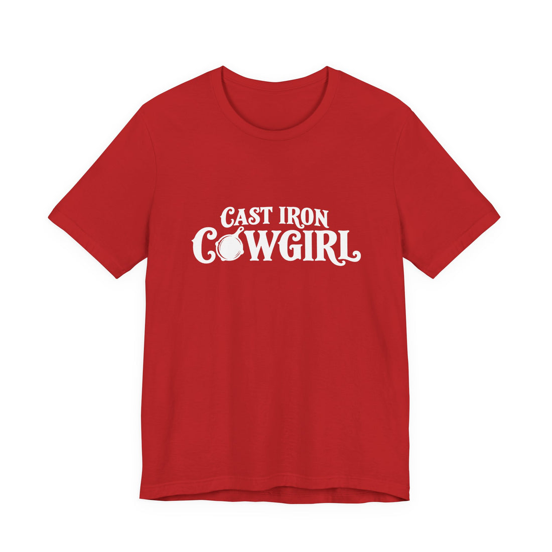 Cast Iron Cowgirl T-Shirt  - Unisex Classic Fit