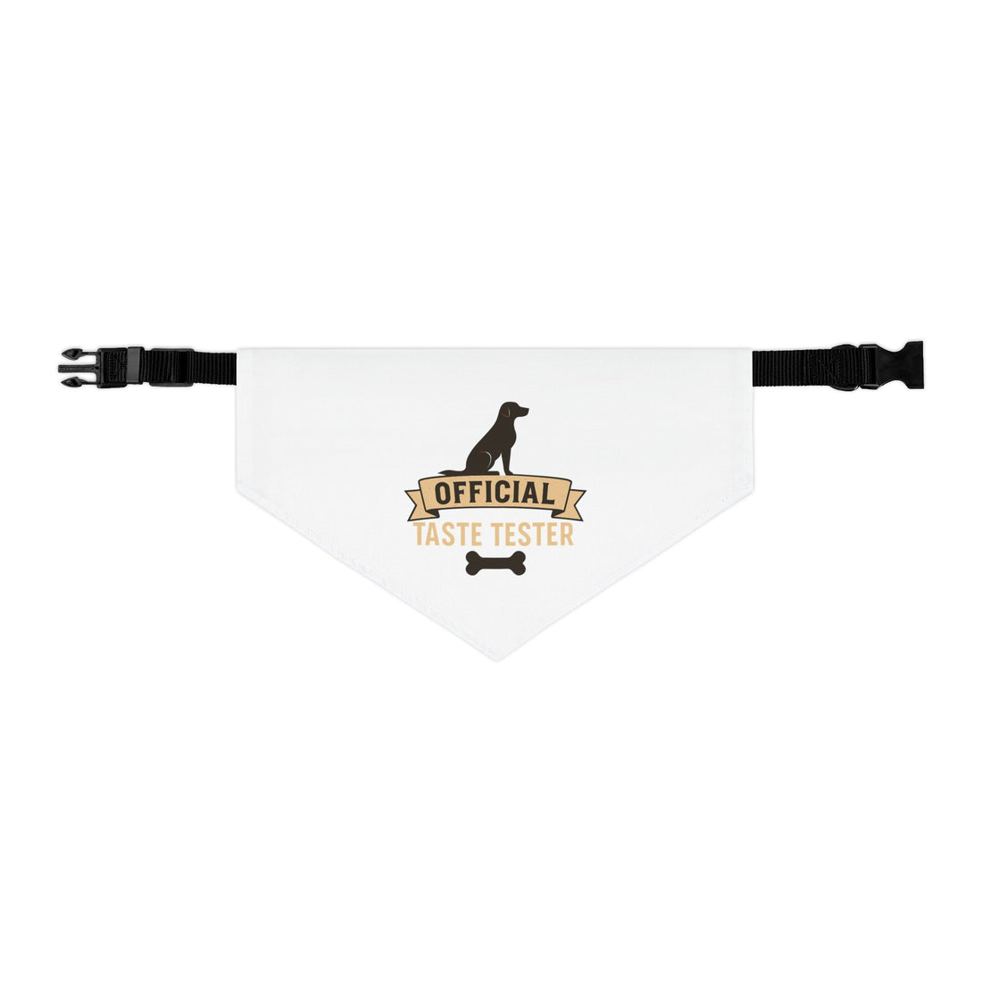 Official Taste Tester Pet Bandana Collar