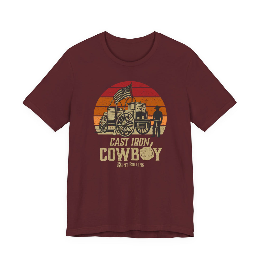 Kent Rollins Cast Iron Cowboy T-Shirt