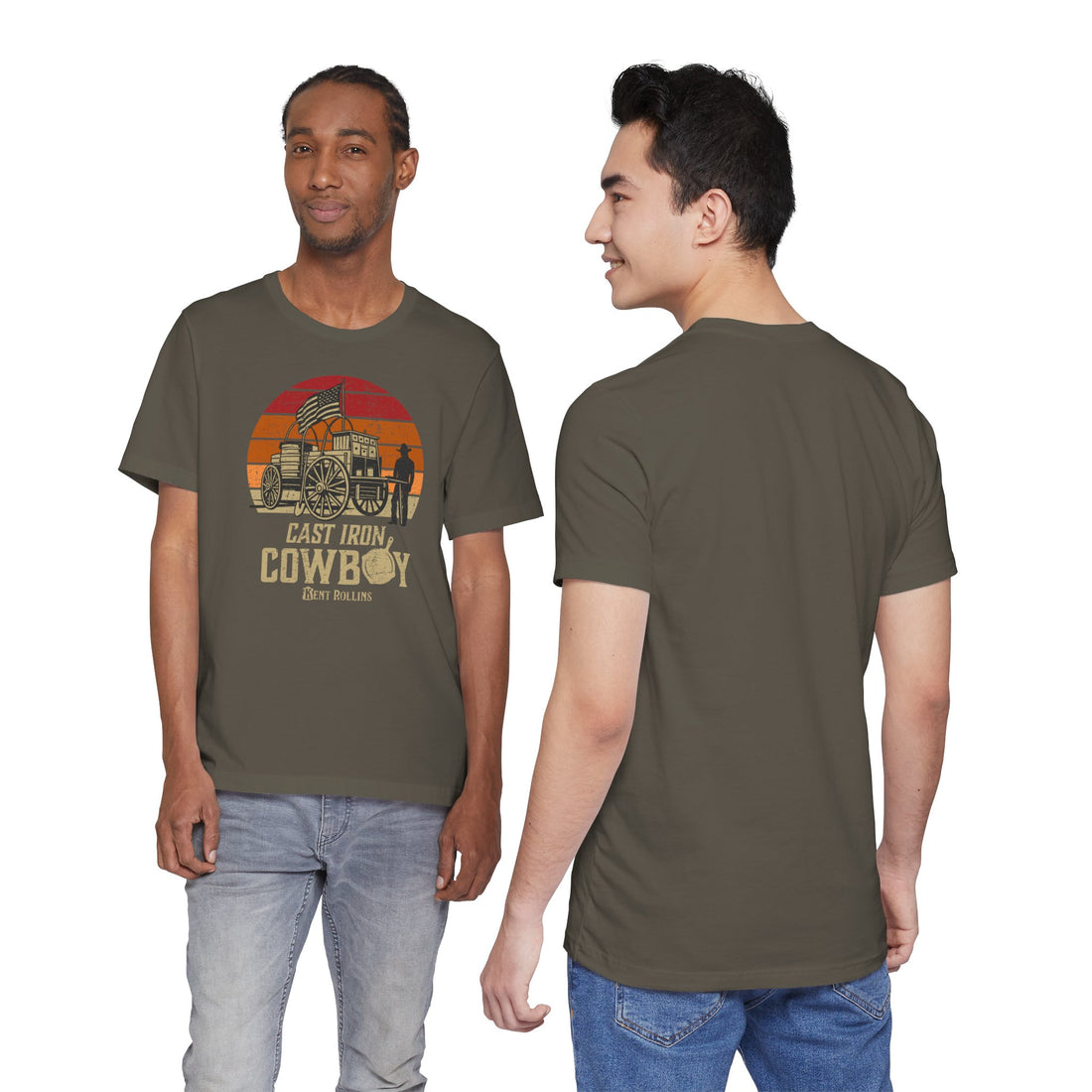 Kent Rollins Cast Iron Cowboy T-Shirt