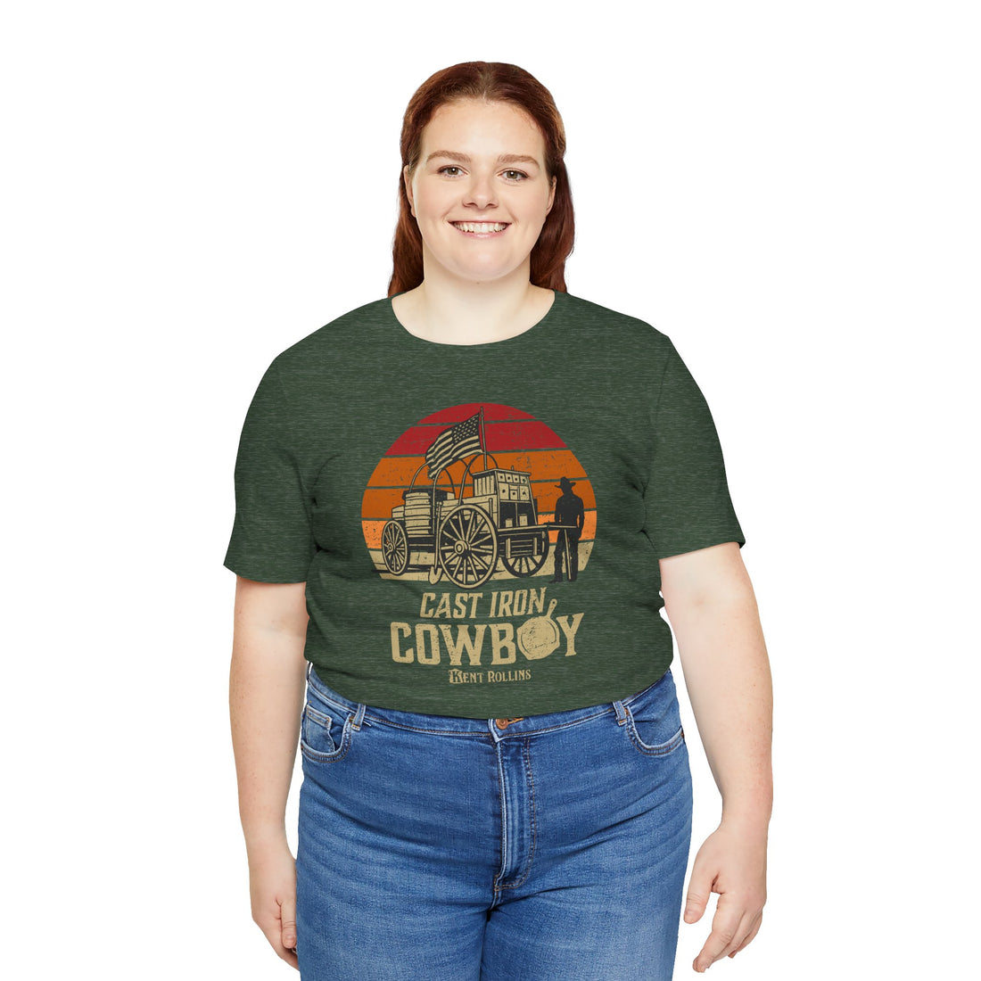 Kent Rollins Cast Iron Cowboy T-Shirt