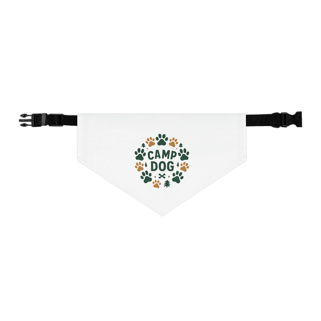 Camp Dog Pet Bandana Collar