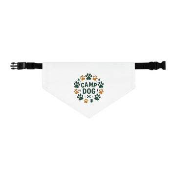 Camp Dog Pet Bandana Collar
