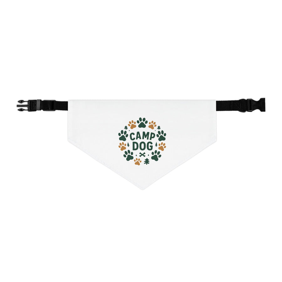 Camp Dog Pet Bandana Collar