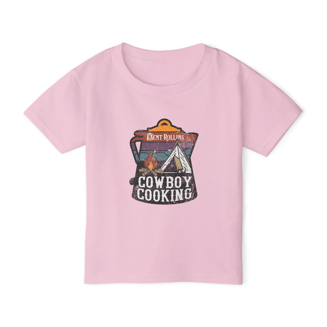 Cute Cowboy Cooking Toddler T-shirt