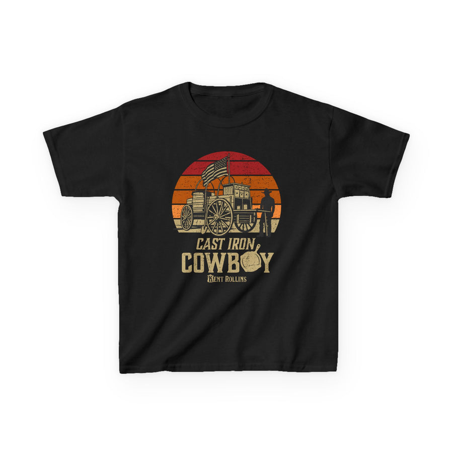 Cast Iron Cowboy Kids Heavy Cotton Tee