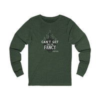 Can't Get Full on Fancy - Cast Iron Skillet Long Sleeved T-Shirt