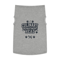 Culinary Department Head Pet Tank Top
