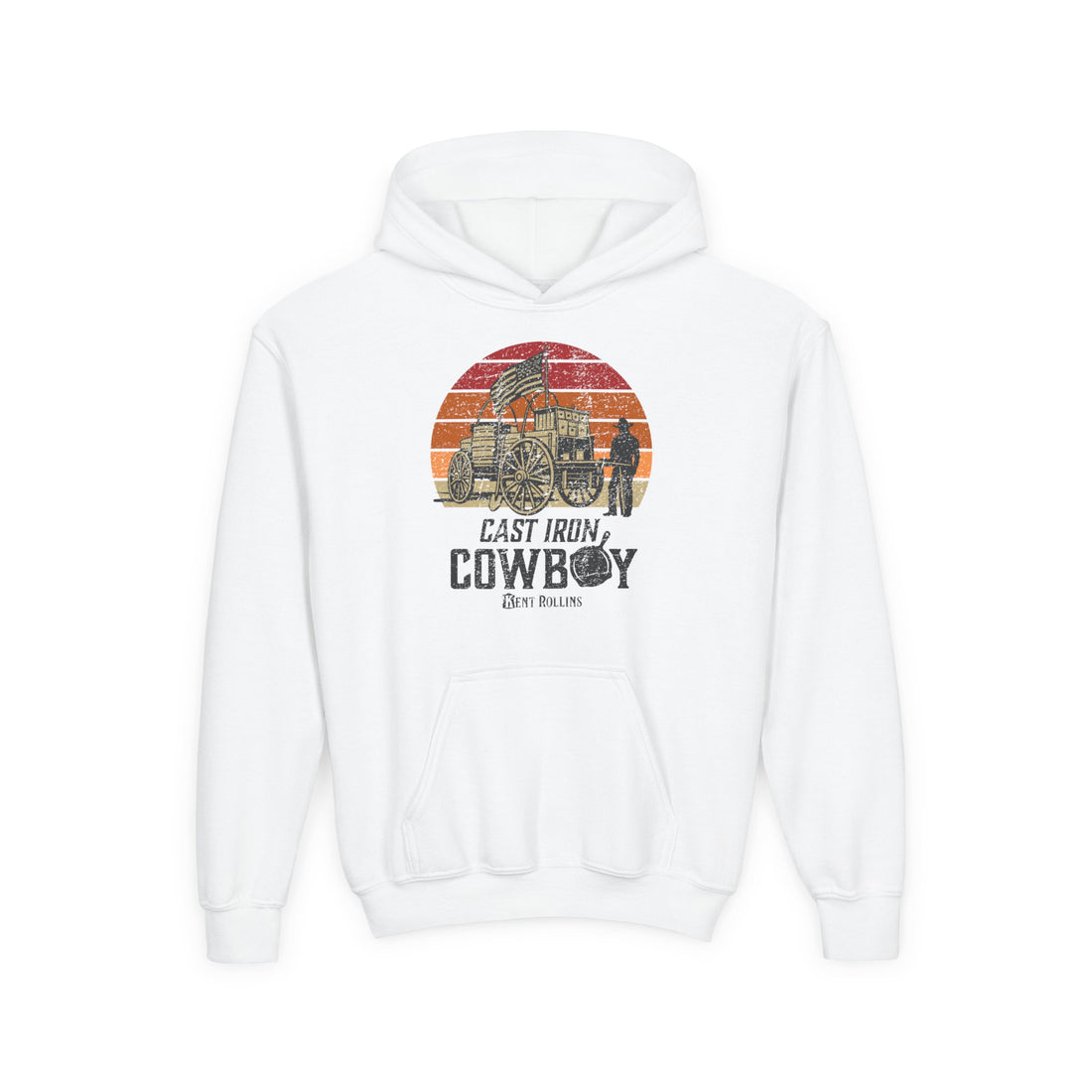 Cast Iron Cowboy Kids Hoodie