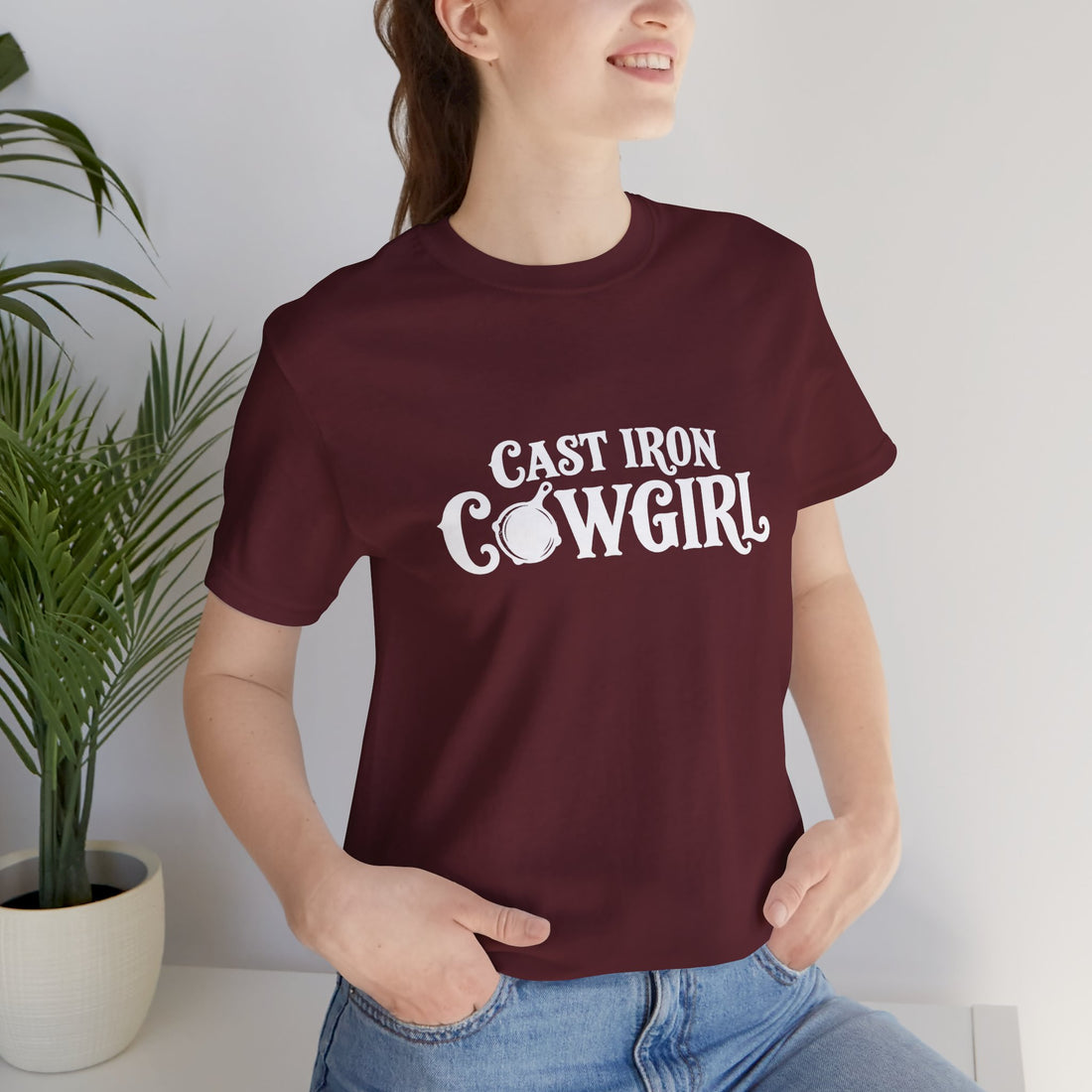 Cast Iron Cowgirl T-Shirt  - Unisex Classic Fit