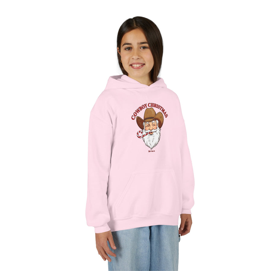 Cowboy Christmas Youth Hoodie –  Kids Sizes