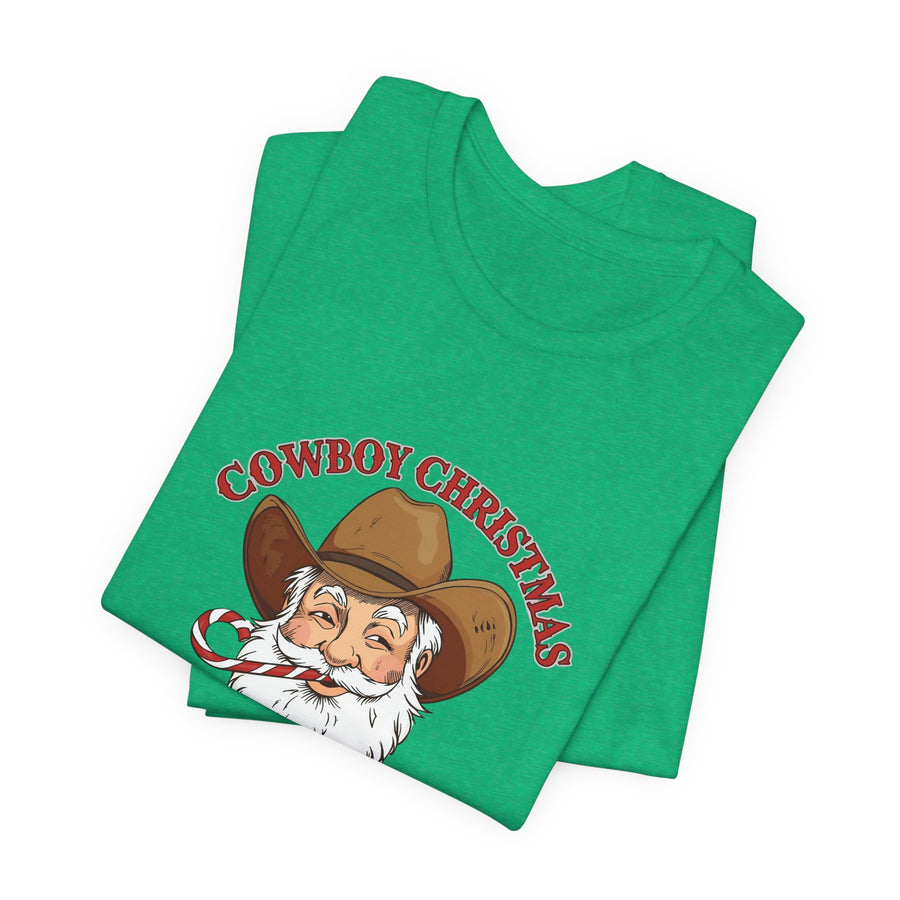 Cowboy Christmas Unisex Adult T-Shirt