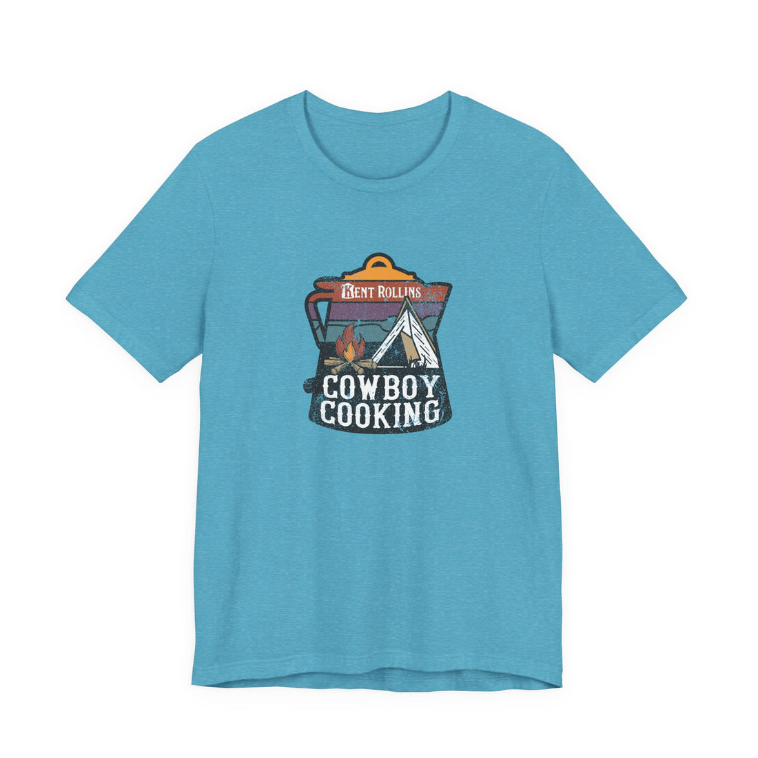 Kent Rollins Cowboy Coffee Pot T-Shirt