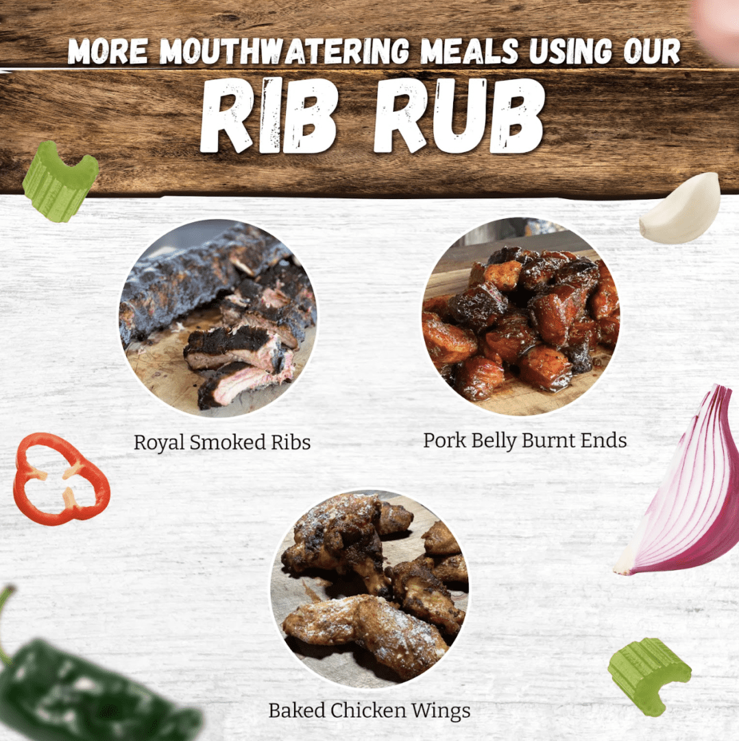 Delicious BBQ ribs, pork, and wings.