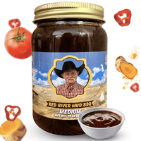 Red River Mud BBQ, Medium, 19 oz.
