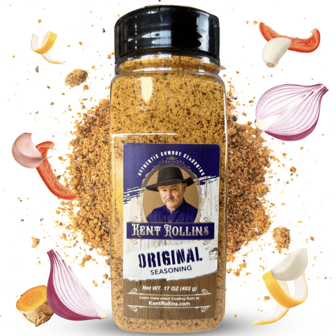 Kent Rollins Original Seasoning jar.