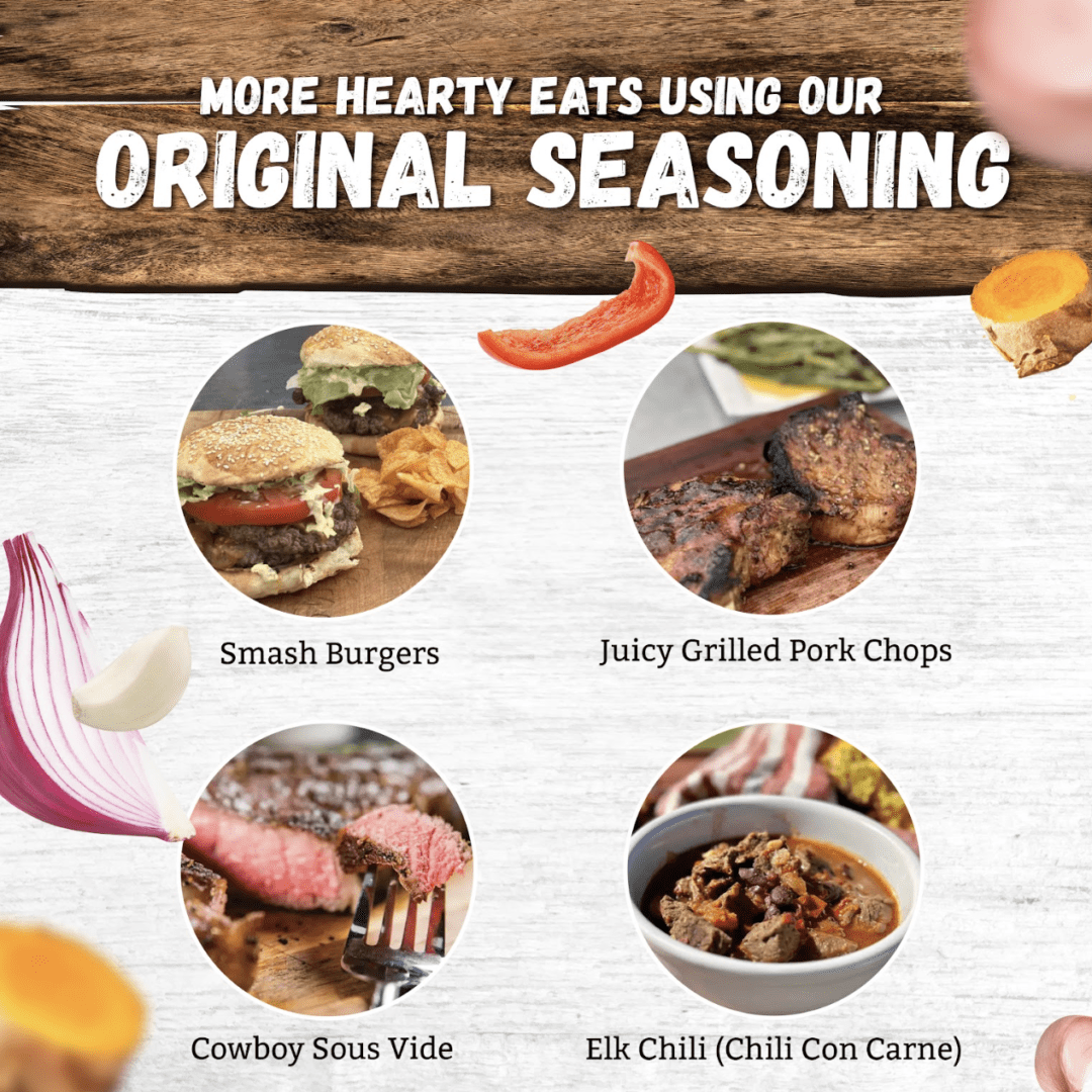 Hearty meals made with our seasoning.