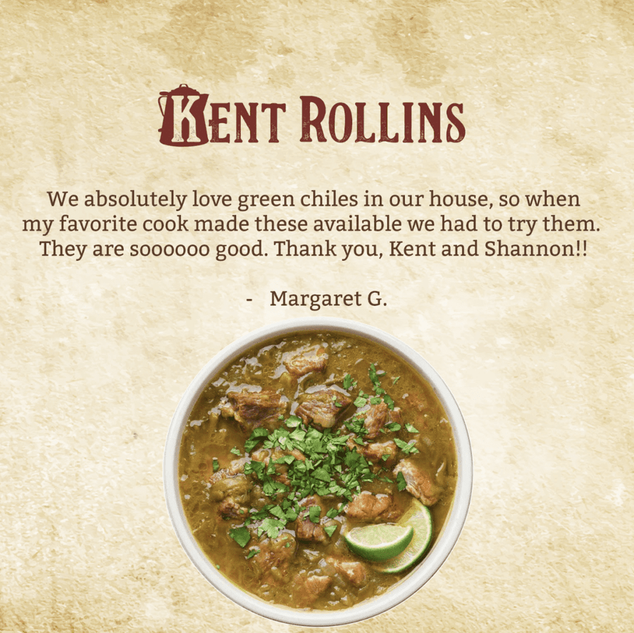 Delicious green chile stew review.