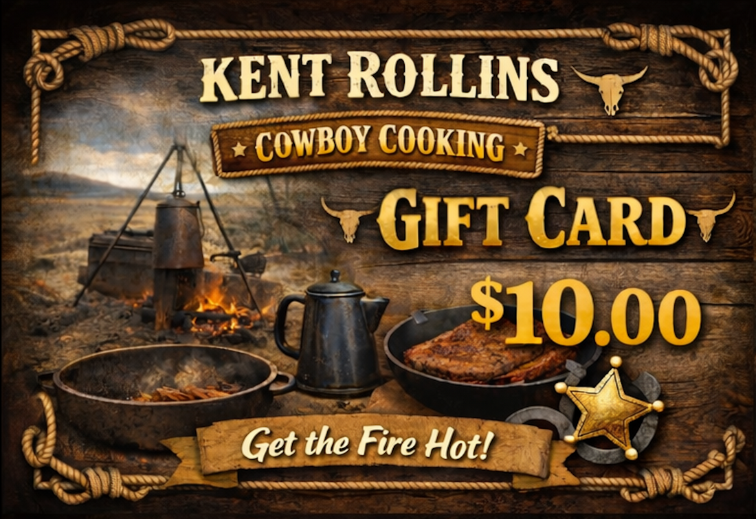 Kent Rollins Gift Card