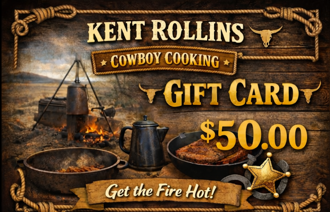 Kent Rollins Gift Card