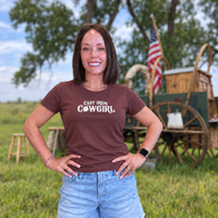 Cast Iron Cowgirl Ladies' T-Shirt