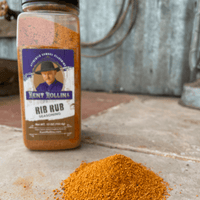 Henry Rollin's rib rub seasoning.
