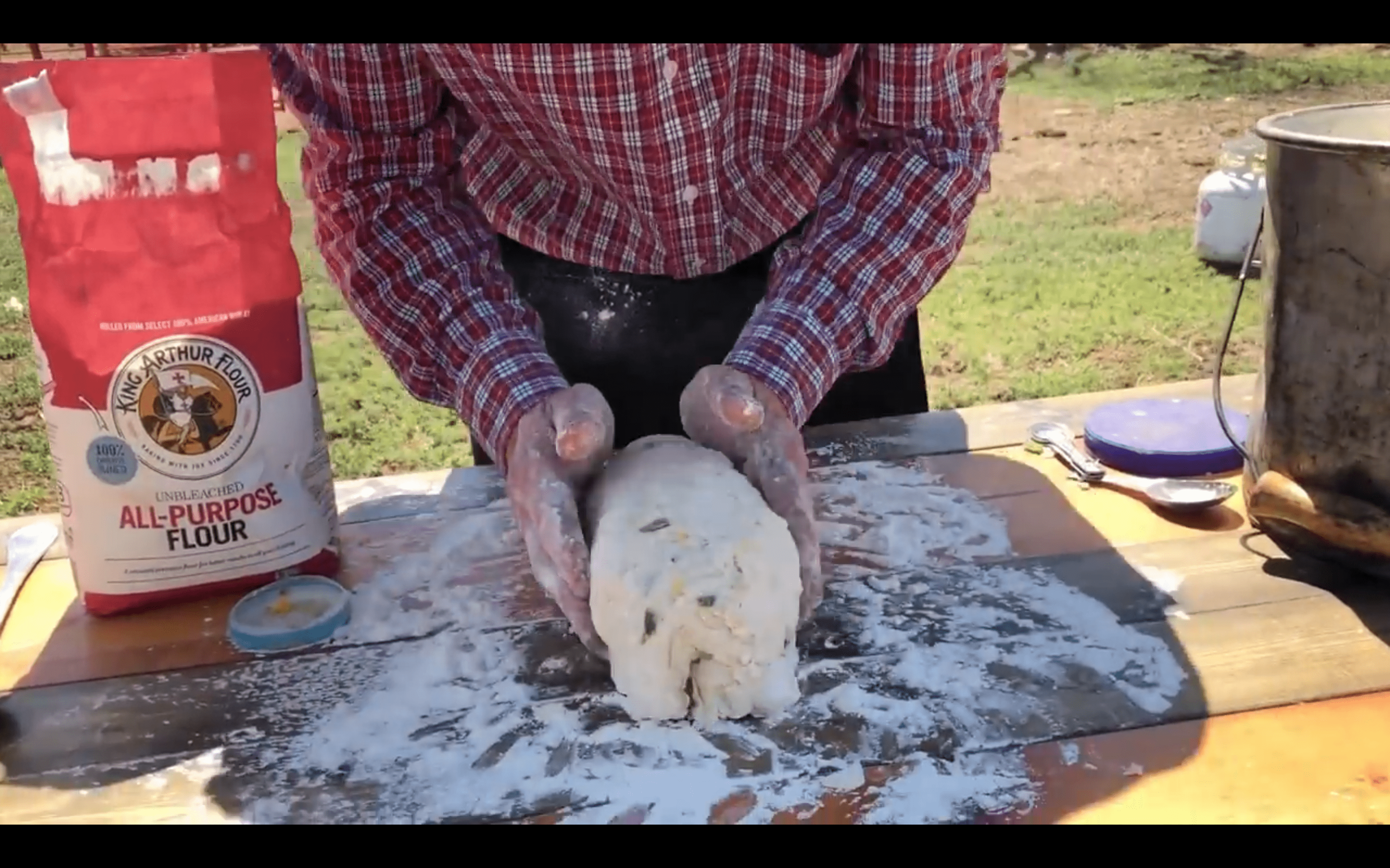 Sourdough Bread Kneading Kent Rollins