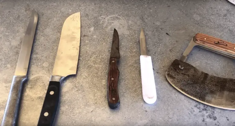 Different kind of knives