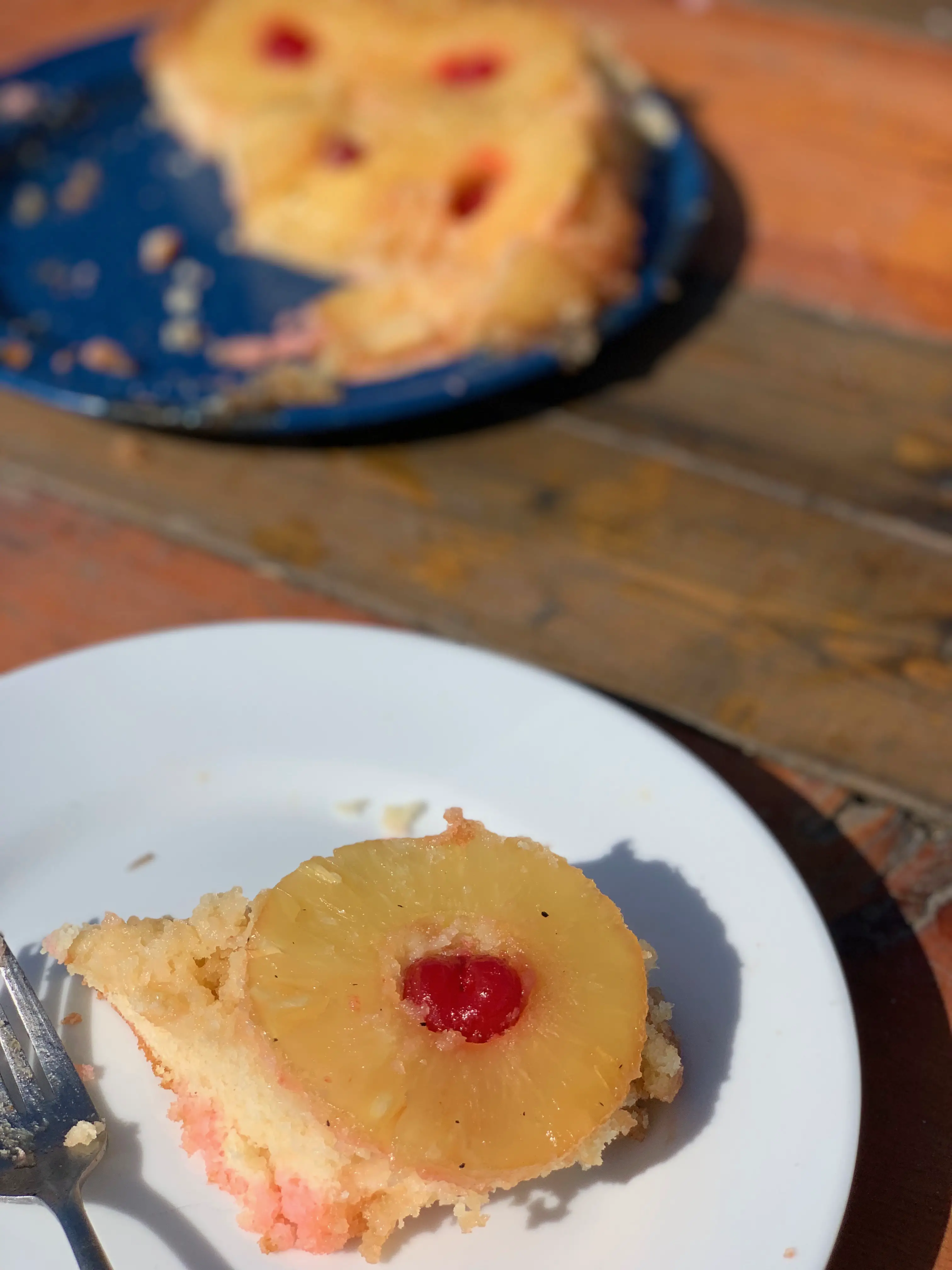 Mini Pineapple Upside Down Cakes - One Little Project