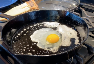 Cast Iron one-egg skillet