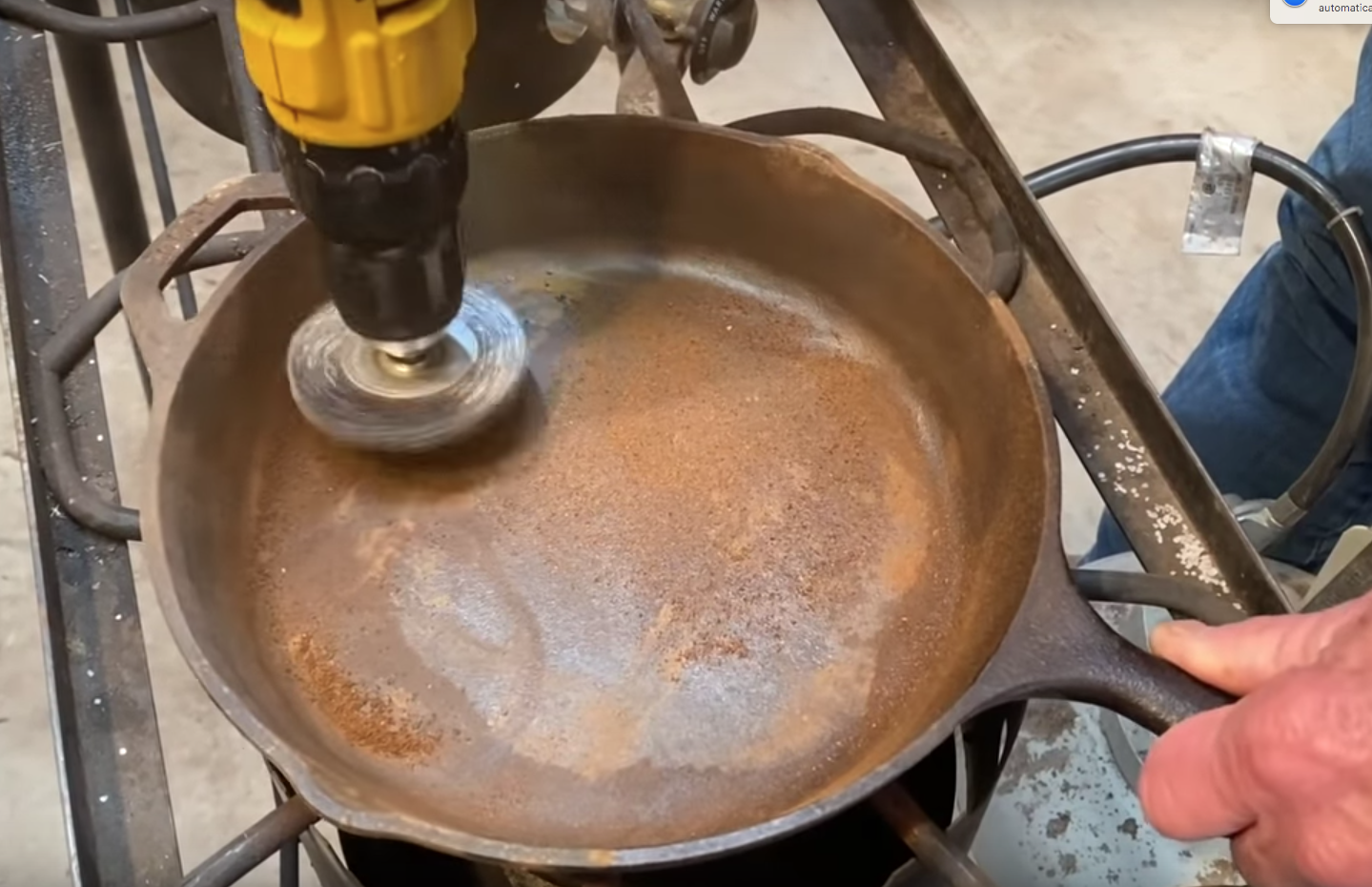 How To Restore Cast Iron Kent Rollins