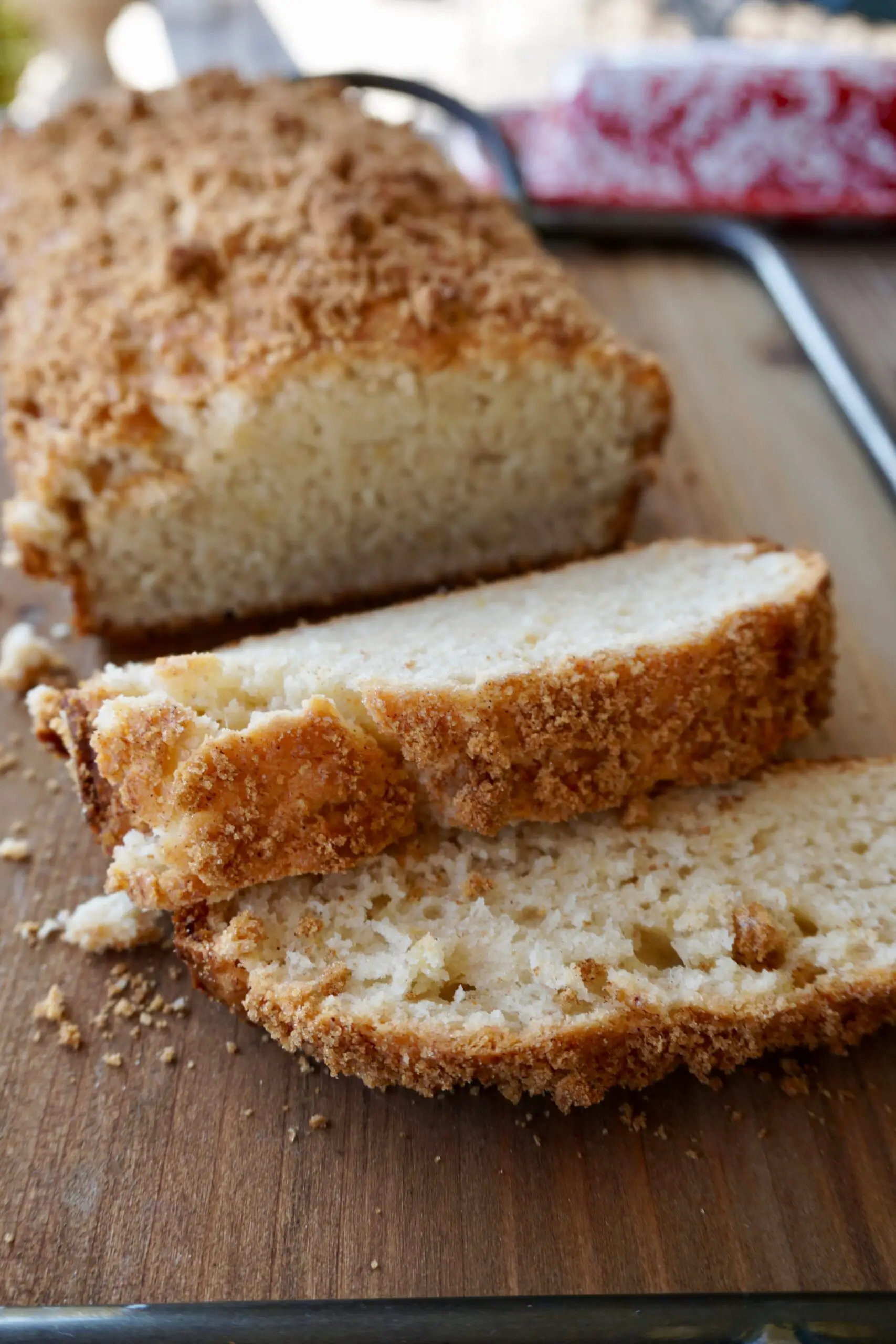Banana Bread with Brown Sugar Crumble - Kent Rollins