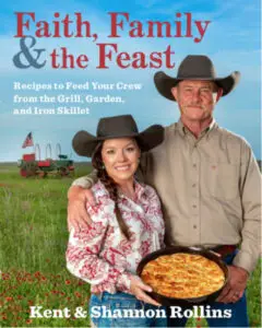 Faith, Family, and the Feast Kent Rollins Book Cover