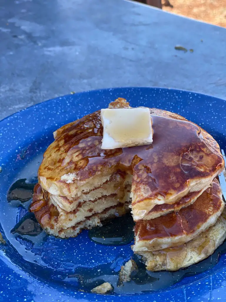 Pancakes made with Honey