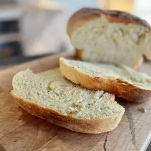 Kent Rollins Sliced Homemade Bread Cooked in a Dutch oven