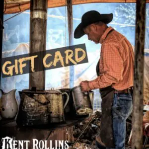 Gift card for Kent Rollins cooking.