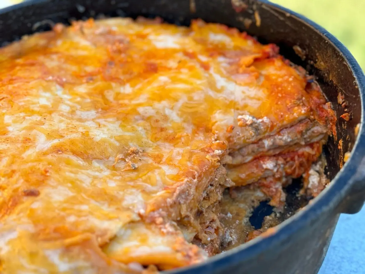 A close up of some food in a pan