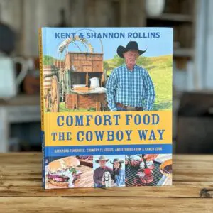 Cowboy cooking cookbook by Kent & Shannon Rollins.