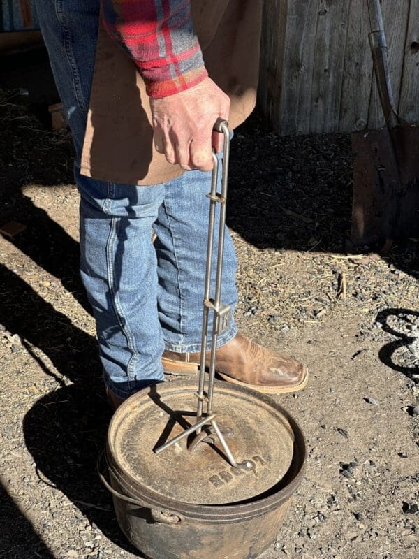 Kent Rollins' Custom made Lid Lifter