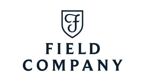 A field company logo with the letter f in front of it.