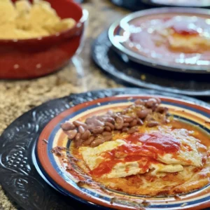 A plate of food on top of a table.