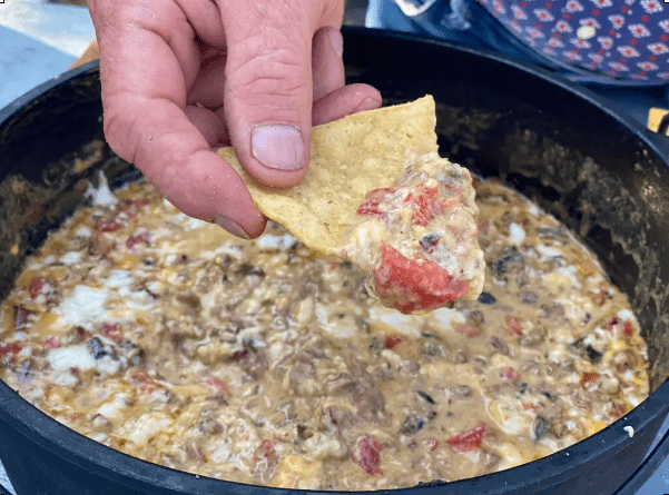 Cowboy Kent Rollins Smoked Queso Dip
