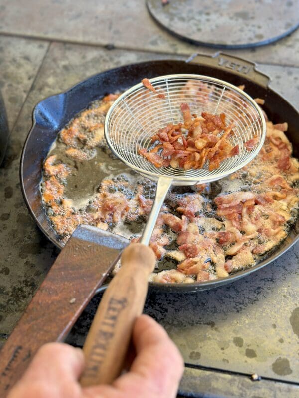 Mesquite Wood Cooking Strainer - Image 3