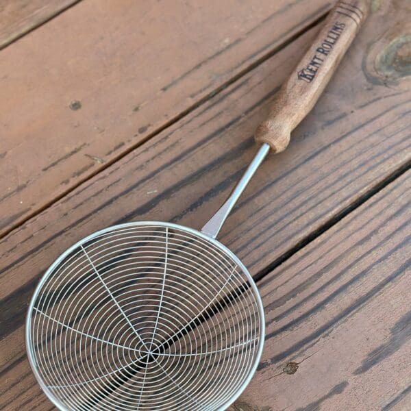 Mesquite Wood Cooking Strainer - Image 5