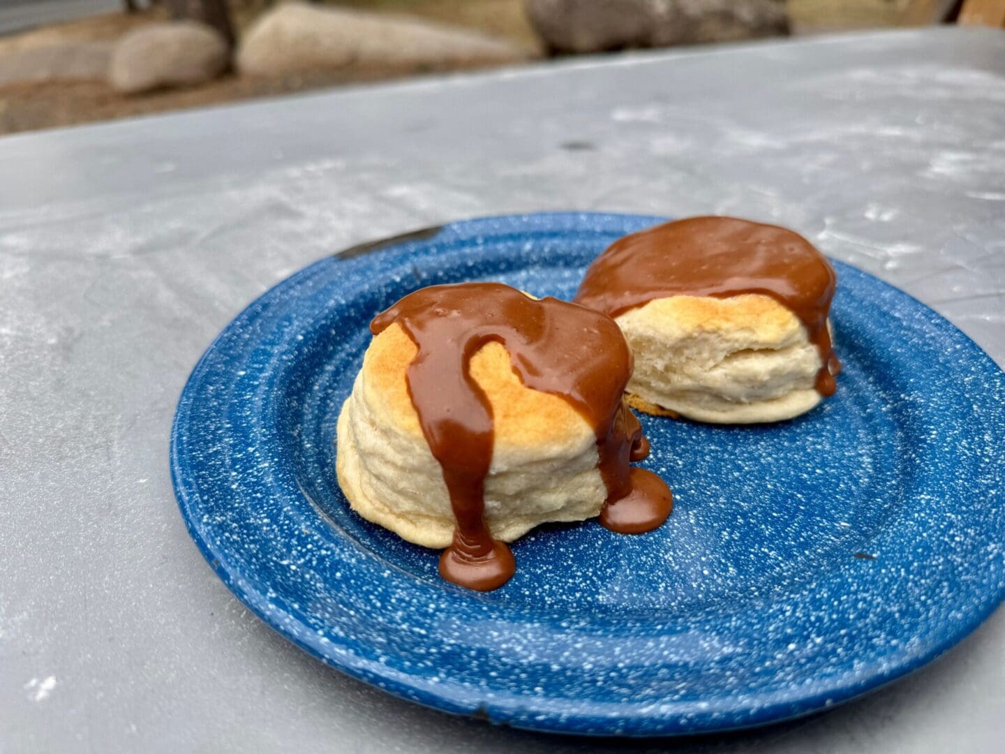 Cowboy Kent Rollins Chocolate Gravy & Biscuits