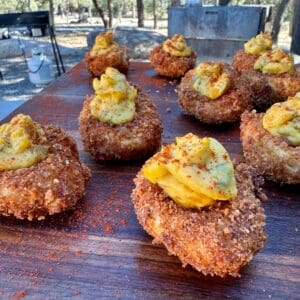 Cowboy Kent Rollins Deep Fried Deviled Eggs
