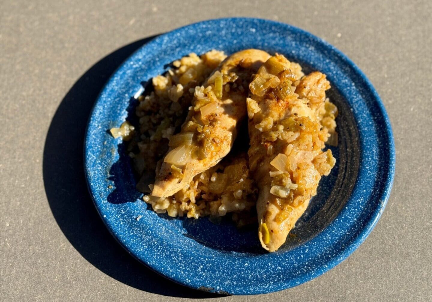 Cowboy Kent Rollins' best chicken and rice casserole - easy and delicious - good at camp recipe